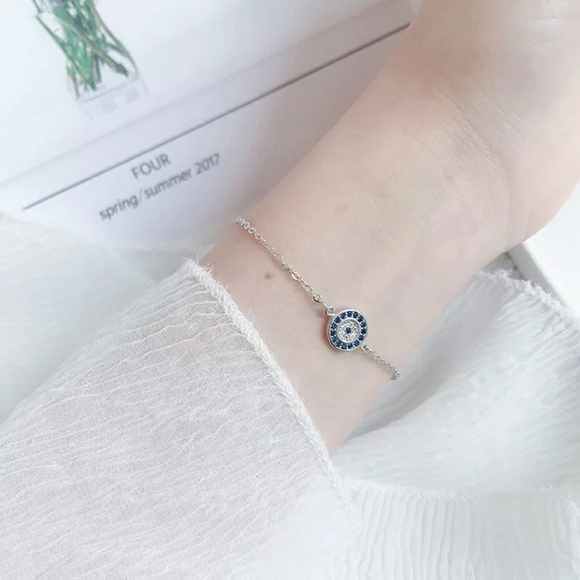 925 starling silver Evil Eye Bracelet